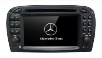 Mercedes SL R230 2001-2012 radio 6.2 inch navigatie bluetooth android 15 draadloos apple carplay android auto overname bose