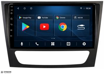 Navigatie voor Mercedes E Klasse W211 touchscreen android carkit Apple Carplay android auto