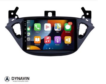 Opel corsa vanaf 2015 navigatie carkit android 12 apple carplay android auto usb 64GB