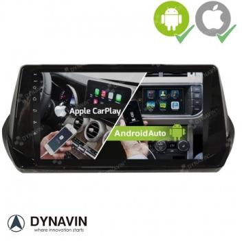 Peugeot 208/2008 navigatie 2020-2022 carkit full touch usb android auto draadloos carplay android