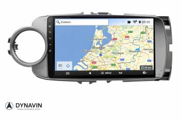 Navigatie toyota yaris Hybride 2011-2019 carkit android 14 draadloos apple carplay android auto