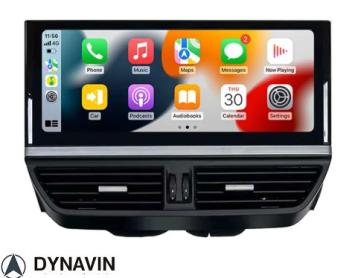 Navigatie Porsche Cayenne 2011-2017 carkit 12.3 inch android met apple carplay en android auto overname bose
