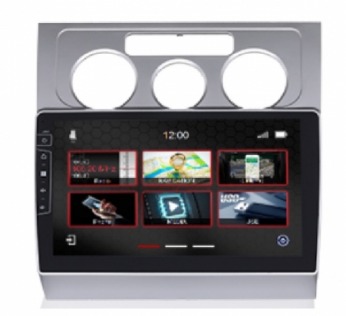 Navigatie VW Touran 2006-2011 toucscreen parrot carkit overname boordcomputer TMC DAB+ Carplay