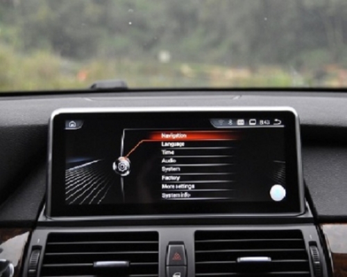 BMW X5 E70 X6 E71 10,25inch navigatie android  wifi USB overname iDrive