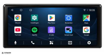 Fiat ducato camper navigatie 2006-2026 draadloo apple carplay android auto android 16