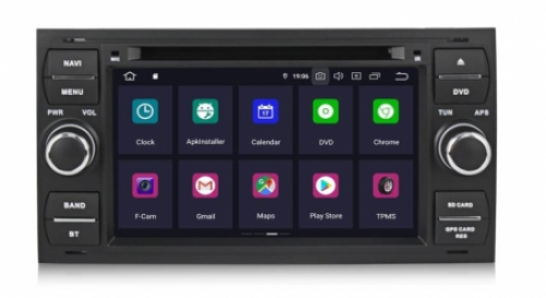 Ford Focus tm 2007 navigatie dvd carkit android 10 usb 64GB DAB+