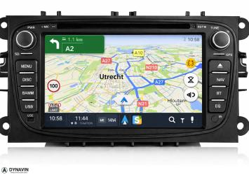 Ford Focus navigatie 2007-2012 carkit android 15 draadloos apple carplay android auto