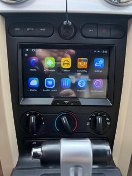 Navigatie Ford Mustang 2005-2009 carkit full touch usb android auto apple carplay android 15