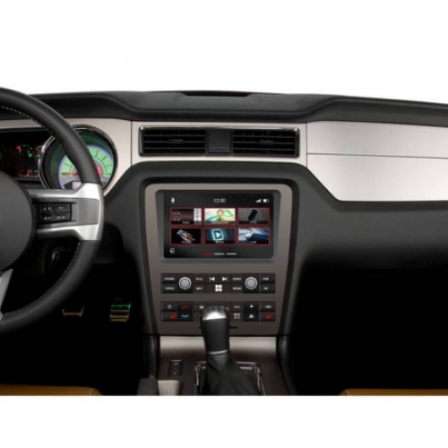 Navigatie Ford mustang touch Screen parrot carkit overname boordcomputer TMC Carplay android auto