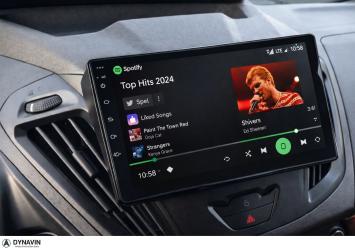 Ford transit custom 2013-2018 Navigatie carkit usb draadloos carplay android 14