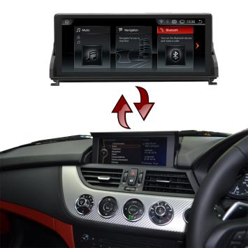 BMW Z4 navigatie 2010-2015 10,25inch android 11 USB overname iDrive