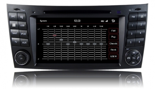 Mercedes CLS 2004-2010 navigatie dvd Parrot Carplay Android Auto DAB+