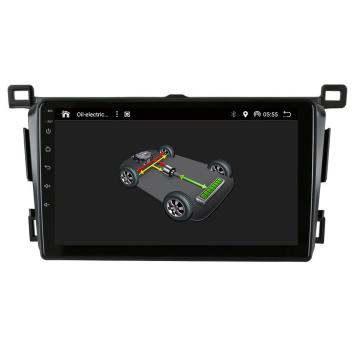 Navigatie Toyota Rav4 2013– 2018 draadloos apple Carplay en Android auto carkit touchscreen android 13