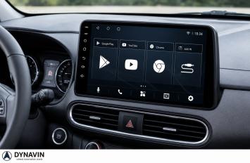 Navigatie Hyundai Kona  android carkit android auto apple carplay usb