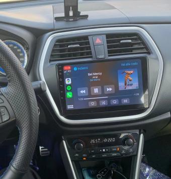 Suzuki SX4 2013-2017 navigatie carkit full touch 10.1 inch android 12 usb carplay android auto  - kopie
