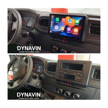 Navigatie Renault Master vanaf 2020 touch Screen android 13 apple carplay android auto