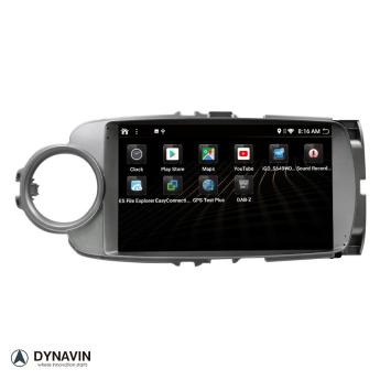 Navigatie toyota yaris Hybride dvd carkit android 13 draadloos apple carplay android auto