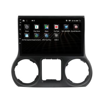 Navigatie Jeep Wrangler 2011-2014 carkit android 10 touchscreen usb apple carplay android auto