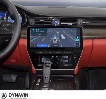 Maserati Quattroporte 2013-2016 autoradio navigatie 12.3 inch draadloos Android auto en Apple CarPlay - kopie