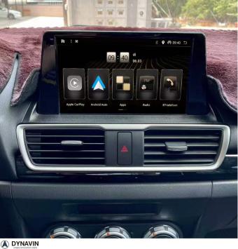 Mazda 3 navigatie 2013-2017 bluetooth dvd android  apple carplay android auto 64gb