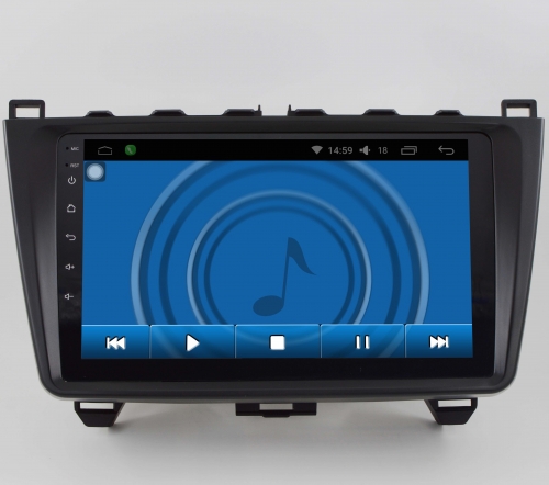 Mazda 6 2008-2012 navigatie  touchscreen carkit android 12 apple carplay en android auto