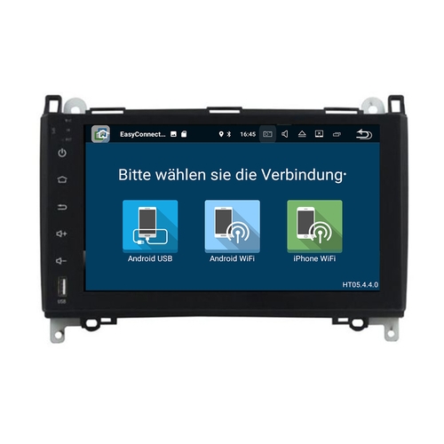 Mercedes vito 2006-2020 navigatie 10 inch carkit android 11 apple carplay android auto 
