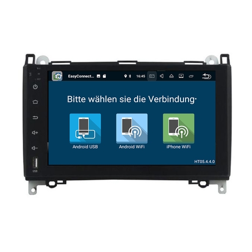 Mercedes B klasse navigatie 10 inch carkit android 13 apple carplay android auto