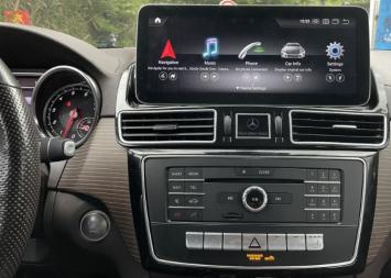 Mercedes GLE W166  navigatie 2015-2019 carkit android 13 met draadloos carplay android auto