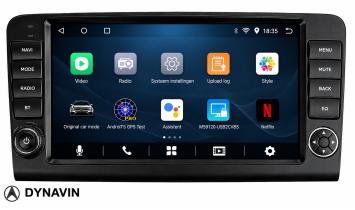 Navigatie Mercedes ML 2005-2013 carkit android auto carplay android met most
