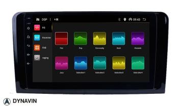 Navigatie Mercedes ML 2005-2013 carkit android auto carplay android 13 met most