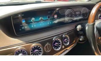 Geschikt voor Mercedes S klasse W222 premium navigatie update 12.3 inch met draadloos apple carplay en android auto