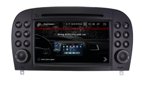 Mercedes Benz SL R230 navigatie carkit NTG1 NTG2.5 radio navigatie bluetooth android 10 dab+ 64 gb