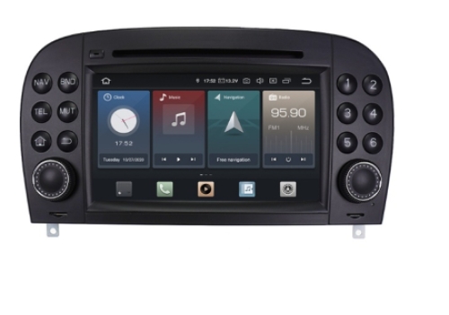 Mercedes Benz SL R230 navigatie carkit NTG1 NTG2.5 radio navigatie bluetooth android 10 dab+ 64 gb