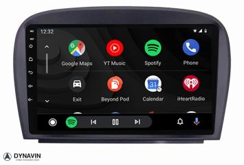 Navigatie Mercedes SL R230 2001-2011 navigatie carkit android apple carplay usb bose