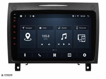 Navigatie Mercedes SLK R171  2004-2011 carkit android draadloos apple carplay usb bose