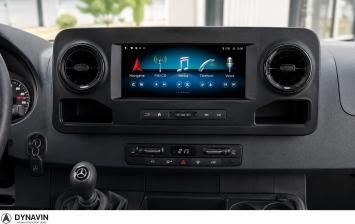 Navigatie voor Mercedes Sprinter vanaf 2018 touchScreen android 11 carkit overname boordcomputer  Carplay android auto