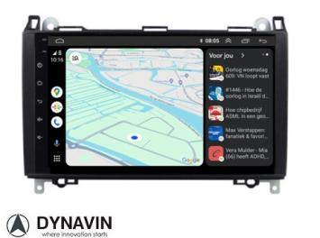 Mercedes sprinter 2006-2023 navigatie 10 inch carkit draadloos apple carplay android  128gb