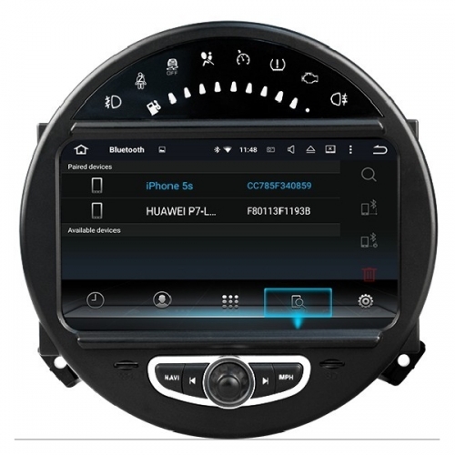 Navigatie Mini dvd carkit touchscreen usb sd wifi android 12 met apple carplay