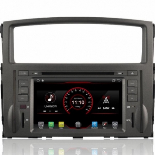 Navigatie Mitsubishi Pajero 2006-2012 dvd carkit android 9 usb 