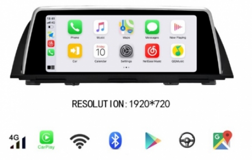 BMW 5 serie F10/F11 van 2013 – 2016 met origineel NBT systeem carkit usb android 10