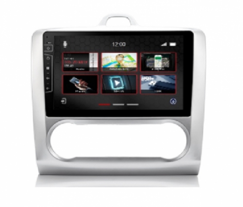 Navigatie Ford Focus 2004-2010 touch Screen parrot carkit overname boordcomputer TMC DAB+ Carplay android auto
