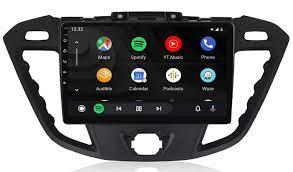 autoradio navigatie Ford transit custom 2020-2024 carkit usb draadloos carplay android 13