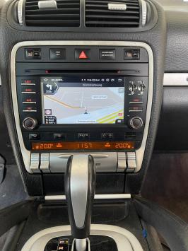 Navigatie Porsche Cayenne 2003-2010 carkit android 12 overname bose draadloos apple carplay