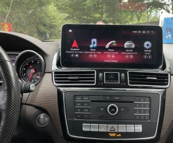 Mercedes GLE W166  navigatie 2015-2019 carkit android 13 met draadloos carplay android auto