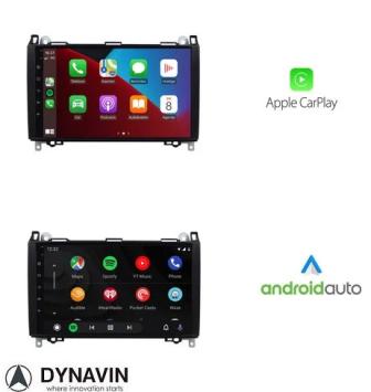 Mercedes sprinter 2006-2023 navigatie 10 inch carkit draadloos apple carplay android  128gb