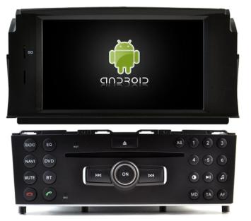 Mercedes C klasse W204 2007-2011 navigatie carkit android 12 apple carplay android auto