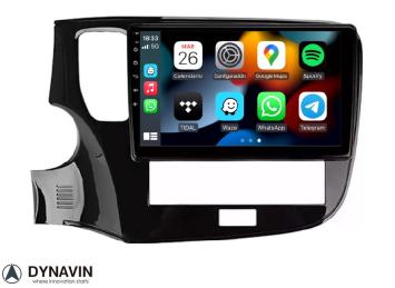 Mitsubishi Outlander vanaf 2020 radio navigatie carkit android 16 apple carplay