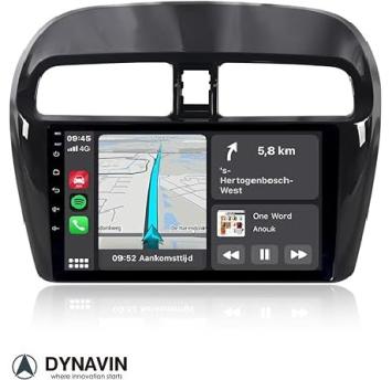 Navigatie Mitsubishi Spacestar 2012-2018 carkit android 15 draadloos apple carplay