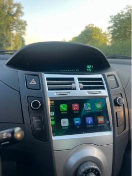 Navigatie toyota yaris 2005-2011 carkit android 13 usb draadloos apple carplay android auto 64GB