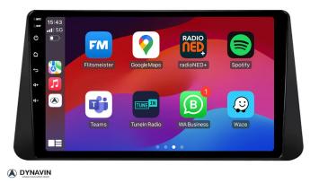 Nissan Micra 2014-2022 navigatie carkit android draadloos apple carplay usb
